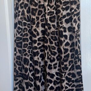 Leopard Print Women's Pants